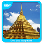 Gold Live Wallpapers آئیکن