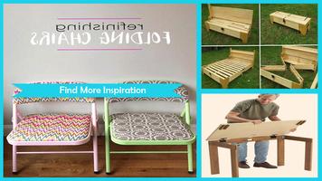 Creative DIY Folding Furniture Affiche