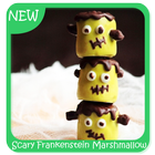 Scary Frankenstein Marshmallow Pops icône