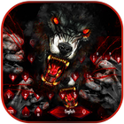 Bloody Wolf Warrior Keyboard Theme آئیکن