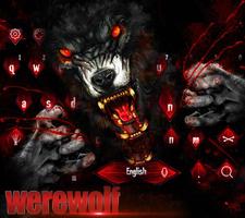 Bloody Wolf Warrior Keyboard Theme screenshot 3