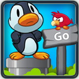 Crazy Penguin Adventure - Games Free 2018 icono