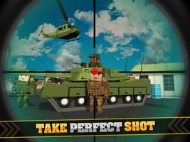 Block Battle 3D Shooting Games capture d'écran 3