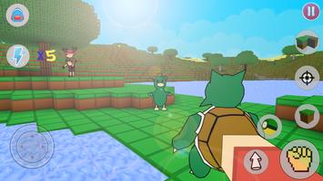 Exploration Block Craft: Pixelmon Battle mod captura de pantalla 2