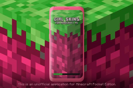 Skins Girls for Minecraft PE poster