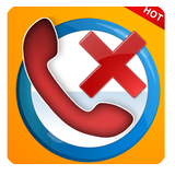 Calls blacklist SMS blocker أيقونة