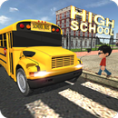 Crazy City School Bus Driving APK