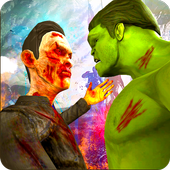 Incredible Monster Hero vs Zombies  icon