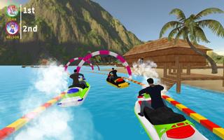 Jet Ski Multiplayer Battle capture d'écran 2
