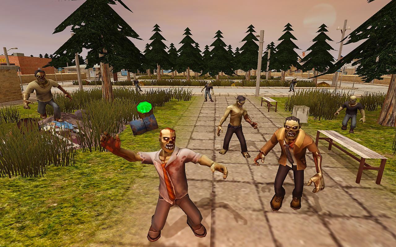 Игры выживший против зомби