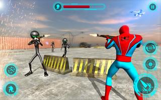 Superhero vs Stickman Navy Battle screenshot 3