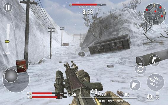 Rules of Modern World War Winter FPS Shooting Game screenshot 4