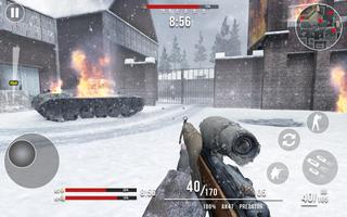 World War 2 Sniper Hero Games capture d'écran 3