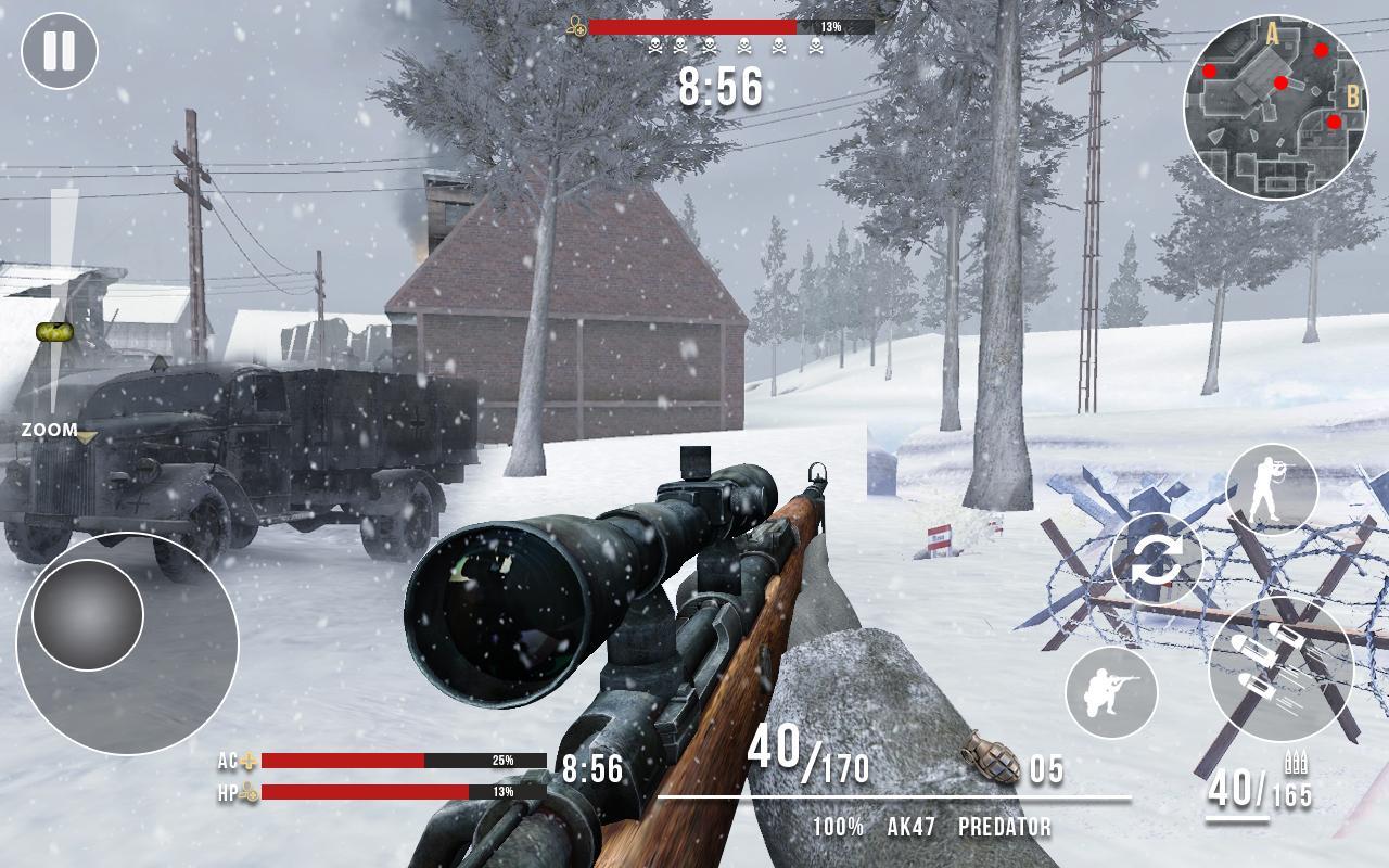 World War 2 Sniper Hero Games APK للاندرويد تنزيل