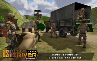 US Army Truck Offroad Driving اسکرین شاٹ 3