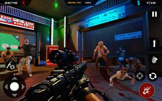 Captain Zombie America - First Person Shooter capture d'écran 1