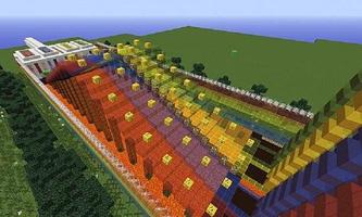 Lucky Block Race for MCPE(Addon) Affiche