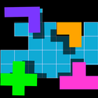 Block matching puzzle game icon