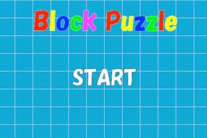 Block matching puzzle game poster