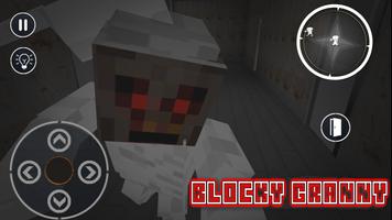 Granny Blocky Horror House 3D capture d'écran 2