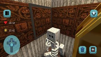 Granny Craft Blocky Horror Survival House 3D capture d'écran 1