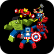 Superheroes Wars Blocky World Craft 3D