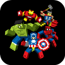 Superheroes Wars Blocky World Craft 3D APK