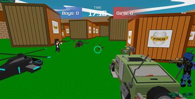 Block Combat SWAT Storm Desert تصوير الشاشة 1