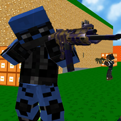 Blocky Combat SWAT Mod apk скачать последнюю версию бесплатно