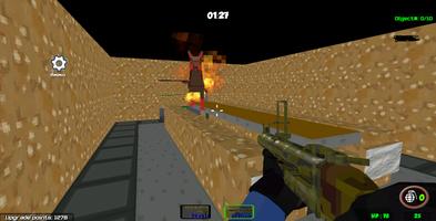 Blocky Combat Swat Offline تصوير الشاشة 2