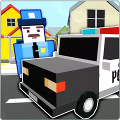 Blocky Police Car Simulator 3D