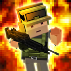 Blocky Pixel Battle Royale icono