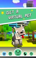 My Virtual Blocky Dog - Cuide  Cartaz
