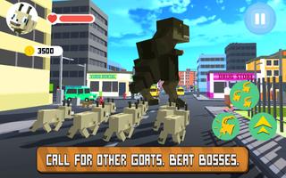 Blocky City Goat screenshot 2