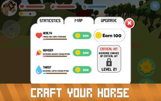 Blocky Horse Simulator capture d'écran 3