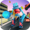 Blocky Robot Smash