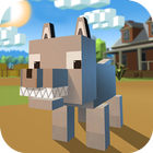 Blocky Wolf Simulator-icoon