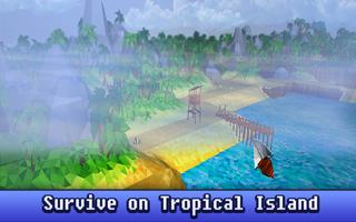 Craft Island Survival 3D plakat