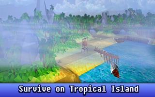 Craft Island Survival 3D poster