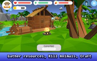 Craft Island Survival 3D 截圖 1