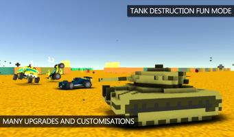 Blocky Destruction Derby captura de pantalla 1