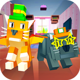My Blocky Cat: Virtual Pet icono