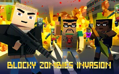 Blocky Shooter: Zombie Surviva APK download