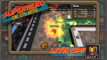 2 Schermata Superhero: Cube City Justice