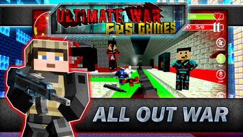 Ultimate War FPS Games पोस्टर