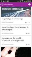 برنامه‌نما Yoga News عکس از صفحه