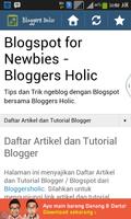 Bloggers Holic capture d'écran 3