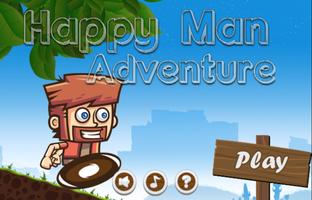 Poster Happy Man Adventure