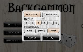 Backgammon screenshot 1