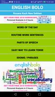English Bolo Plakat